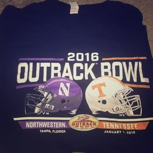Tennessee Vols/Northwestern Outback Bowl LS Tee